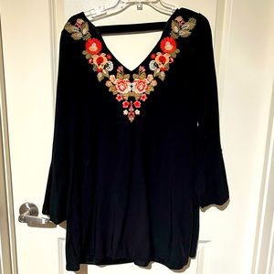 Altar’d State Long sleeve black dress